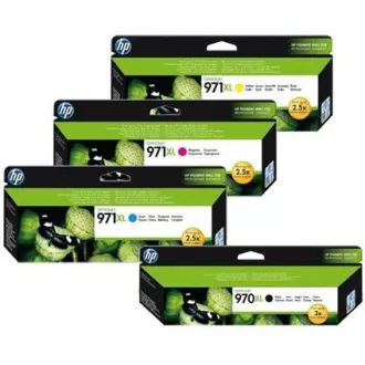 HP 970-XL (CN625AE,CN626AE,CN627AE,CN628AE) - kartuša, black + color (črna + barvna)