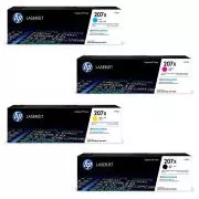 HP 207X (W2210X, W2211X, W2212X, W2213X) - toner, black + color (črn + barven)
