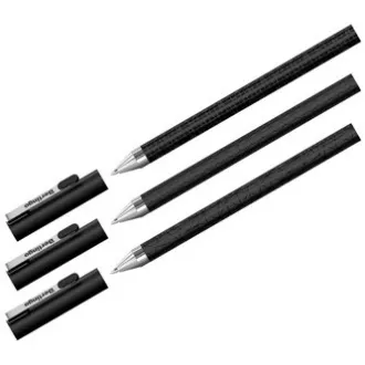 Berlingo, kroglično pero, modro, 24 kosov, 0,7 mm, dvojno črno Berlingo, kroglično pero, modro, 24 kosov, 0,7 mm, dvojno črno