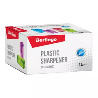 Berlingo, preprost strgalnik NeonBox, barvni, 24 kosov Berlingo, preprost strgalnik NeonBox, barvni, 24 kosov