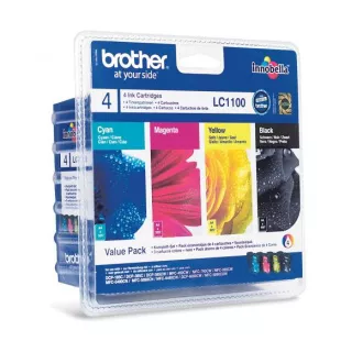 Brother LC-1100 (LC1100VALBP) - kartuša, black + color (črna + barvna) Brother LC-1100 (LC1100VALBP) - kartuša, black + color (črna + barvna)