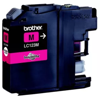 Brother LC-123 (LC123M) - kartuša, magenta (purpurna)