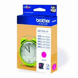 Brother LC-125-XL (LC125XLM) - kartuša, magenta (purpurna)