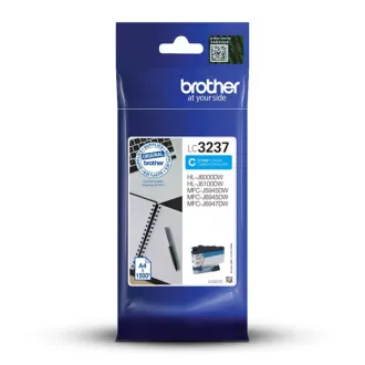 Brother LC-3237 (LC3237C) - kartuša, cyan (azurna)