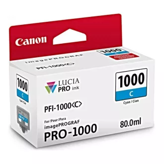 Canon PFI-1000 (0547C001) - kartuša, cyan (azurna) Canon PFI-1000 (0547C001) - kartuša, cyan (azurna)