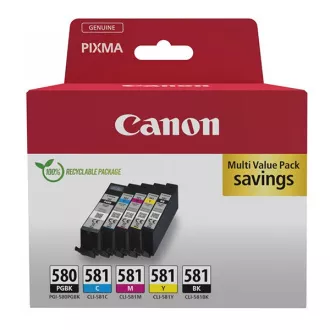 Canon PGI-580 (2078C007) - kartuša, black + color (črna + barvna)