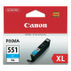 Canon CLI-551-C XL (6444B004) - kartuša, cyan (azurna)