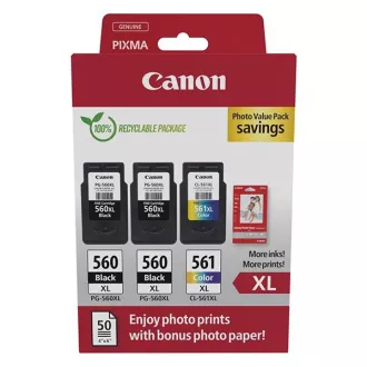 Canon PG-560 (3712C012) - kartuša, black + color (črna + barvna)
