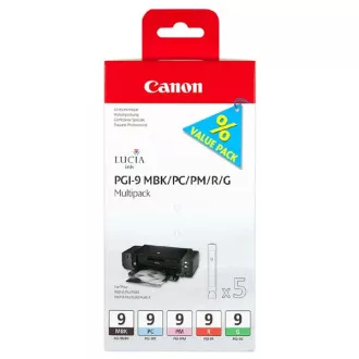 Canon PGI-9 (1033B013) - kartuša, black + color (črna + barvna) multipack