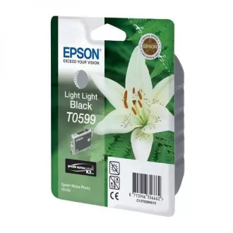 Epson T0599 (C13T05994010) - kartuša, light light black (svetlo svetlo črna) Epson T0599 (C13T05994010) - kartuša, light light black (svetlo svetlo črna)