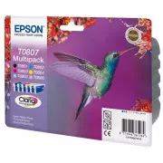 Epson T0807 (C13T08074011) - kartuša, black + color (črna + barvna)