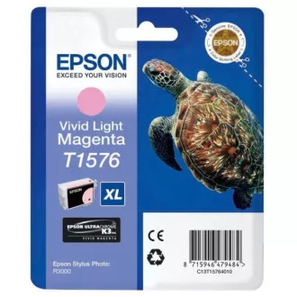 Epson T1576 (C13T15764010) - kartuša, light magenta (svetlo purpuren)