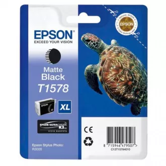 Epson T1578 (C13T15784010) - kartuša, matt black (mat črna) Epson T1578 (C13T15784010) - kartuša, matt black (mat črna)