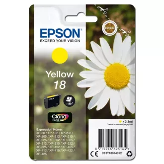 Epson T1804 (C13T18044012) - kartuša, yellow (rumena)