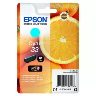 Epson T3342 (C13T33424012) - kartuša, cyan (azurna) Epson T3342 (C13T33424012) - kartuša, cyan (azurna)
