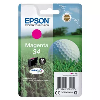 Epson T3463 (C13T34634010) - kartuša, magenta (purpurna)