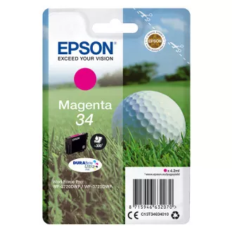Epson T3463 (C13T34634020) - kartuša, magenta (purpurna)