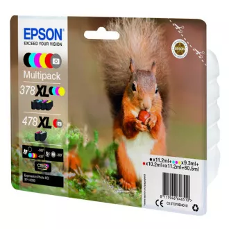 Epson T379D (C13T379D4010) - kartuša, black + color (črna + barvna)