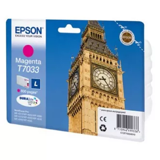 Epson T7033 (C13T70334010) - kartuša, magenta (purpurna) Epson T7033 (C13T70334010) - kartuša, magenta (purpurna)