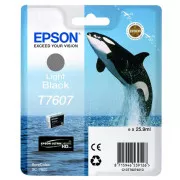 Epson T7607 (C13T76074010) - kartuša, light black (svetlo črna)