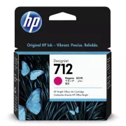 HP 712 (3ED68A) - kartuša, magenta (purpurna)
