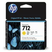 HP 712 (3ED69A) - kartuša, yellow (rumena)