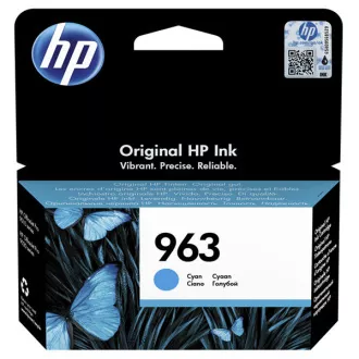 HP 963 (3JA23AE#301) - kartuša, cyan (azurna)