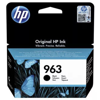 HP 963 (3JA26AE) - kartuša, black (črna)