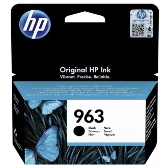 HP 963 (3JA26AE#301) - kartuša, black (črna)