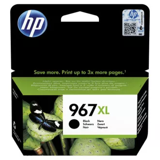 HP 967 (3JA31AE) - kartuša, black (črna)