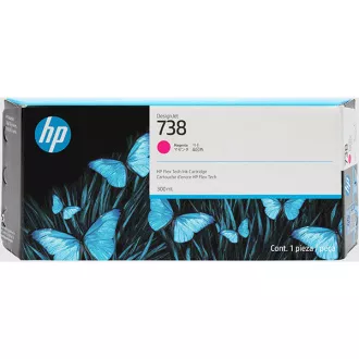 HP 738 (676M7A) - kartuša, magenta (purpurna)