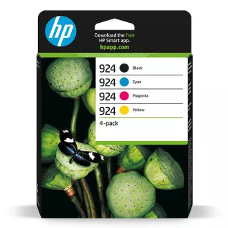 HP 924 (6C3Z1NE#301) - kartuša, black + color (črna + barvna)