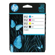 HP 912 (6ZC74AE) - kartuša, black + color (črna + barvna) multipack