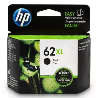 HP 62-XL (C2P05AE) - kartuša, black (črna)