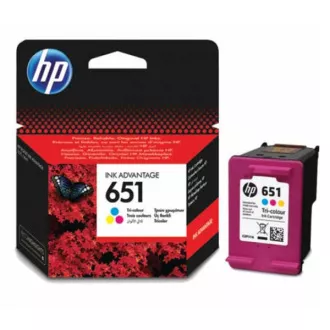 HP 651 (C2P11AE) - kartuša, color (barvna)