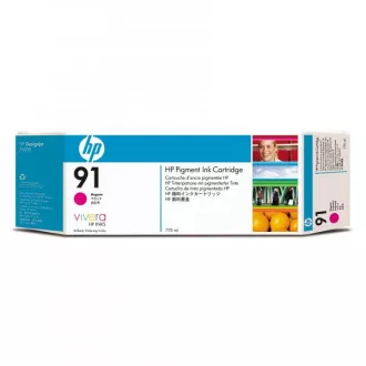 HP 91 (C9468A) - kartuša, magenta (purpurna)