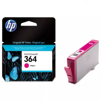 HP 364 (CB319EE) - kartuša, magenta (purpurna)