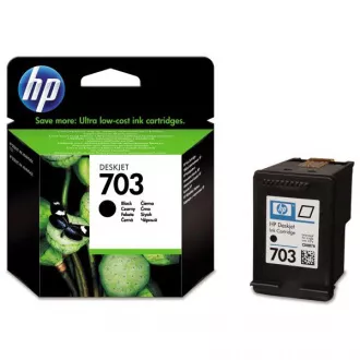 HP 703 (CD887AE) - kartuša, black (črna)