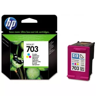 HP 703 (CD888AE) - kartuša, color (barvna) HP 703 (CD888AE) - kartuša, color (barvna)