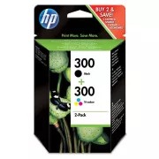HP 300 (CN637EE) - kartuša, black + color (črna + barvna)
