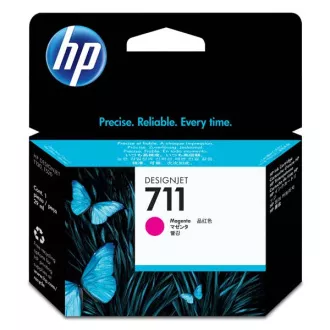HP 711 (CZ131A) - kartuša, magenta (purpurna)