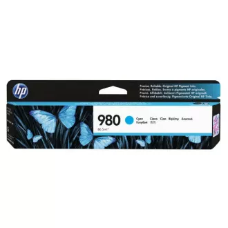 HP 980 (D8J07A) - kartuša, cyan (azurna) HP 980 (D8J07A) - kartuša, cyan (azurna)