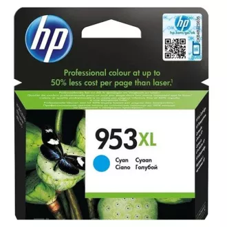 HP 953-XL (F6U16AE) - kartuša, cyan (azurna)