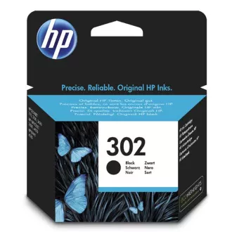 HP 302 (F6U66AE) - kartuša, black (črna) HP 302 (F6U66AE) - kartuša, black (črna)