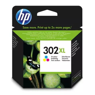 HP 302-XL (F6U67AE) - kartuša, color (barvna)