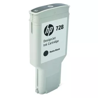 HP 728 (F9J68A) - kartuša, matt black (mat črna) HP 728 (F9J68A) - kartuša, matt black (mat črna)