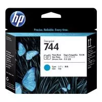 HP 744 (F9J86A) - tiskalna glava, cyan (azurna)
