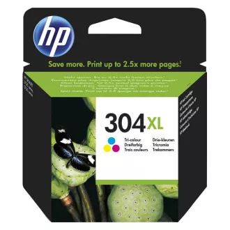 HP 304-XL (N9K07AE#301) - kartuša, color (barvna)