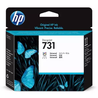 HP 731 (P2V27A) - tiskalna glava, black (črna)