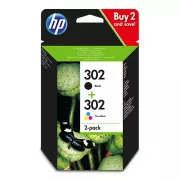HP 302 (X4D37AE) - kartuša, black + color (črna + barvna)